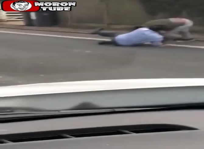 Video :After a road rage, he believes he's doing great, but things don't work out